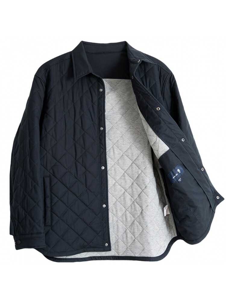 MIDDLE-AGED DAD WINTER CLOTHES COTTON CLOTHES THIN LOOSE MIDDLE-AGED AND ELDERLY PEOPLE JACKET COTTON CLOTHES OLD MAN GRANDFATHER AUTUMN WINTER JACKET WINTER