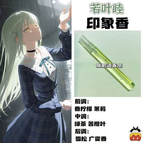 BnaG Dream Its MyGO周边人物若叶睦印象香动漫学生cos礼diy淡香