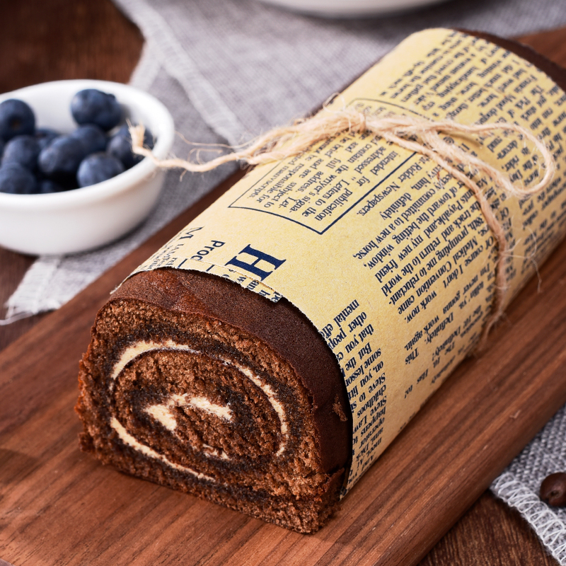 爱莲巧巧克力蛋糕卷俄罗斯食品