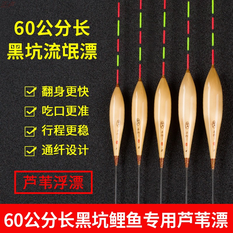 正卢60cm70cm长黑坑行程漂鲤鱼漂