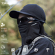 26款 路亚面巾防紫外线骑行钓鱼冰丝头巾 TRESX黑武士透气防晒面罩