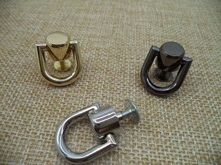 包包五金配件女包皮包手提挂环螺丝扣子圆环杠铃包螺丝装饰铆钉