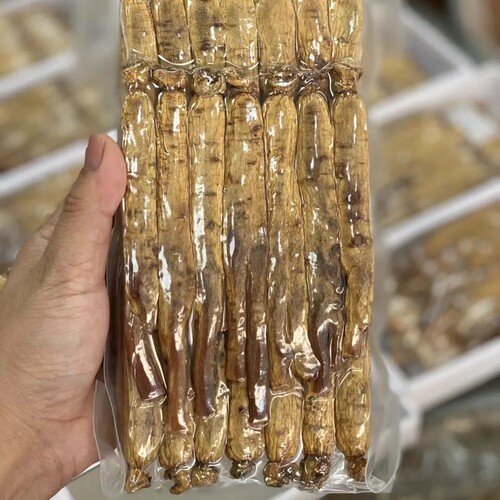 长白山黄皮高丽参黄马褂无加糖别直参姜皮白皮整枝高丽红参条600g