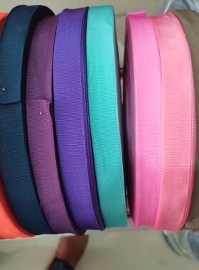 7分2.2CM 平纹外包 600D PP织带 丙纶带 箱包辅料