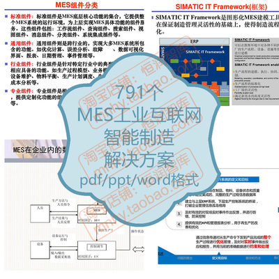 MES工业互联网智能制造解决方案项目实施文档汽车系统案例西门子