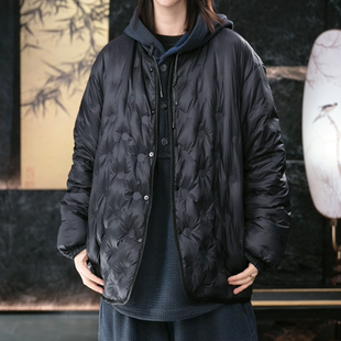 【再易】2025新款云感香云纱【白鹅绒】羽绒服双穿外套ZY0507S-S1