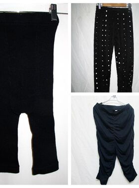 百搭美腿裤毛线紧身弹力搭配半身裙针织裤裙打底裤五分裤无缝外贸