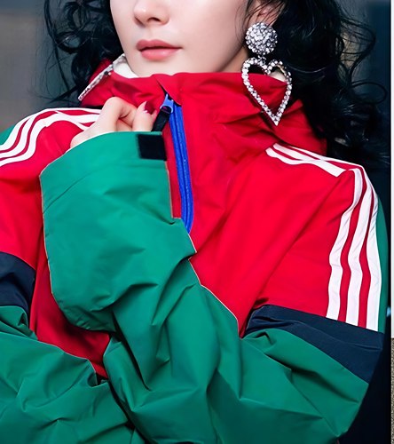 国旗冲锋衣防水登山防寒套头单层