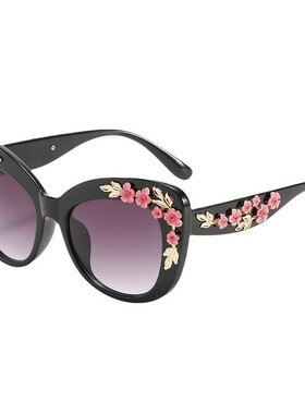 精品前卫造型设计感复古个性墨镜