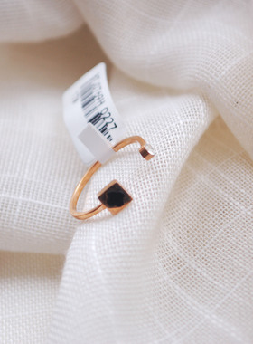 个性手饰小众设计开口无名指指环