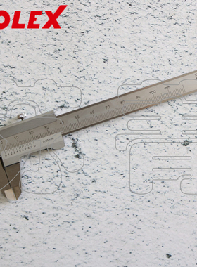 德国霍夫曼HOLEX 游标卡尺  刻度1/20  100mm 150mm 200mm 300mm