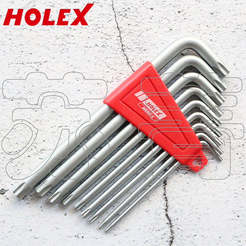 霍夫曼HOLEX加长中孔梅花扳手