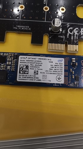 傲腾m1016g固态硬盘m2nvme