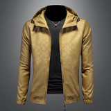 2024年新款男士韩版修身连帽夹克口袋有拉链钱塘3019JK9005P160，男装夹克，钱塘6016-1(原3019)