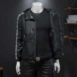 2026年新款连帽休闲夹克钱塘3019-JK9299P155假模，男装夹克，钱塘6016-1(原3019)