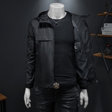 2026年新款连帽休闲夹克钱塘3019-JK9313P145假模，男装夹克，钱塘6016-1(原3019)