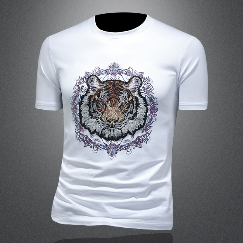 2025年新款短袖T恤钱塘3019TX3069P70,男装T恤,钱塘6016-1(原3019)
