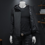 2026年新款连帽休闲夹克钱塘3019-JK9301P145假模，男装夹克，钱塘6016-1(原3019)