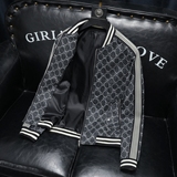 2026年新款圆领休闲夹克钱塘3019-JK9309P145沙发商标已注册，男装夹克，钱塘6016-1(原3019)