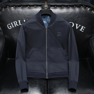 两面穿 2026年新款圆领休闲夹克 钱塘3019-JK9302 P155商标已注册，男装夹克，钱塘6016-1(原3019)