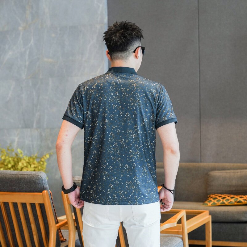 2026年新款短袖POLO衫钱塘3019PL3088P68真模,男装T恤,钱塘6016-1(原3019)