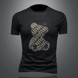 商标已注册2025年新款短袖T恤3019TX3002P75镂空，男装T恤，钱塘6016-1(原3019)