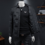 Y9576P3352024高端冬季90%白鸭绒压花翻领羽绒服假模385，男装羽绒服，钱塘6016-1(原3019)