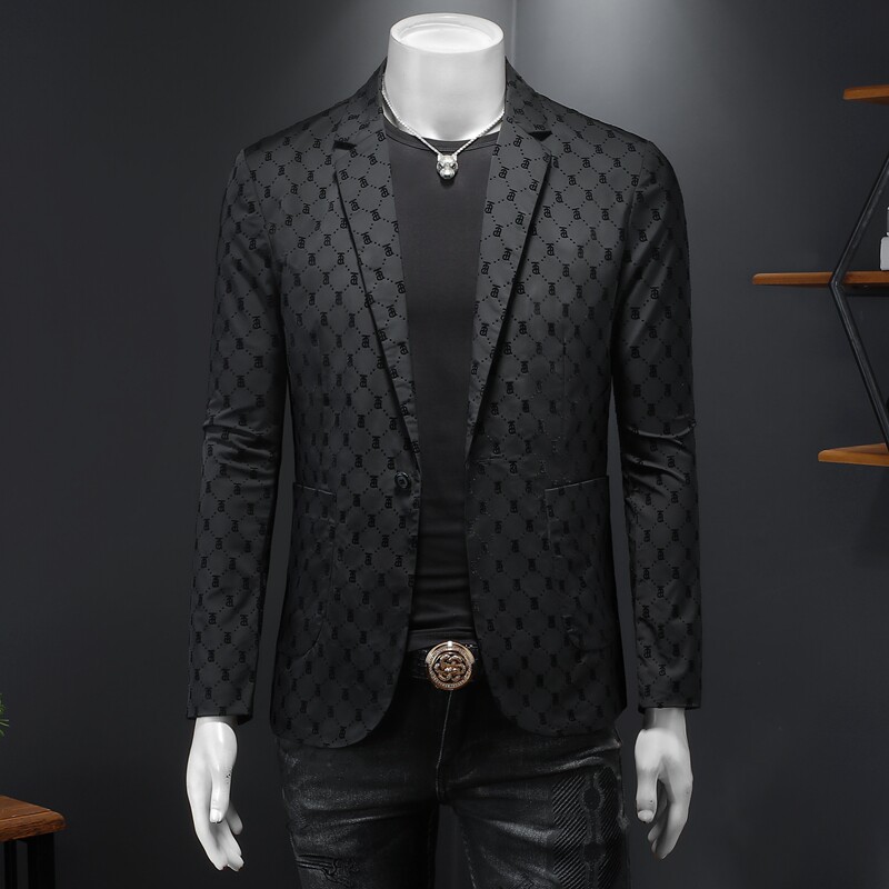 2026年新款高端植绒休闲小西装钱塘3019X6710P165假模，男装西服套装，钱塘6016-1(原3019)