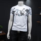 2025年新款短袖T恤钱塘3019TX3013P80假模，男装T恤，钱塘6016-1(原3019)