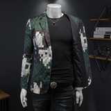 2026年新款男士修身西装大码西服钱塘3019X6725P160假模，男装西服，钱塘6016-1(原3019)