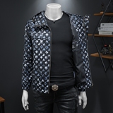 2026年新款连帽休闲夹克钱塘3019-JK9311P140假模商标已注册，男装夹克，钱塘6016-1(原3019)