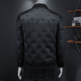 Y9581P3052024高端冬季90%白鸭绒刺绣针织领羽绒服假模控355，男装羽绒服，钱塘6016-1(原3019)