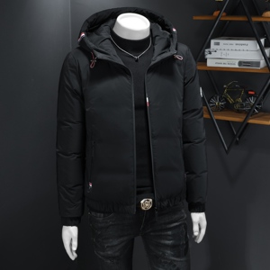Y9868P3202025高端冬季90%白鸭绒连帽羽绒服假模365