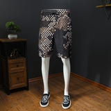 2025年夏季新款休闲短裤钱塘30191270P65假模，男装休闲裤，钱塘6016-1(原3019)