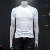 商标已注册2025年新款短袖T恤钱塘3019TX3011P70假模，男装T恤，钱塘6016-1(原3019)