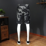 2025年夏季新款休闲短裤钱塘30191270P65假模，男装休闲裤，钱塘6016-1(原3019)