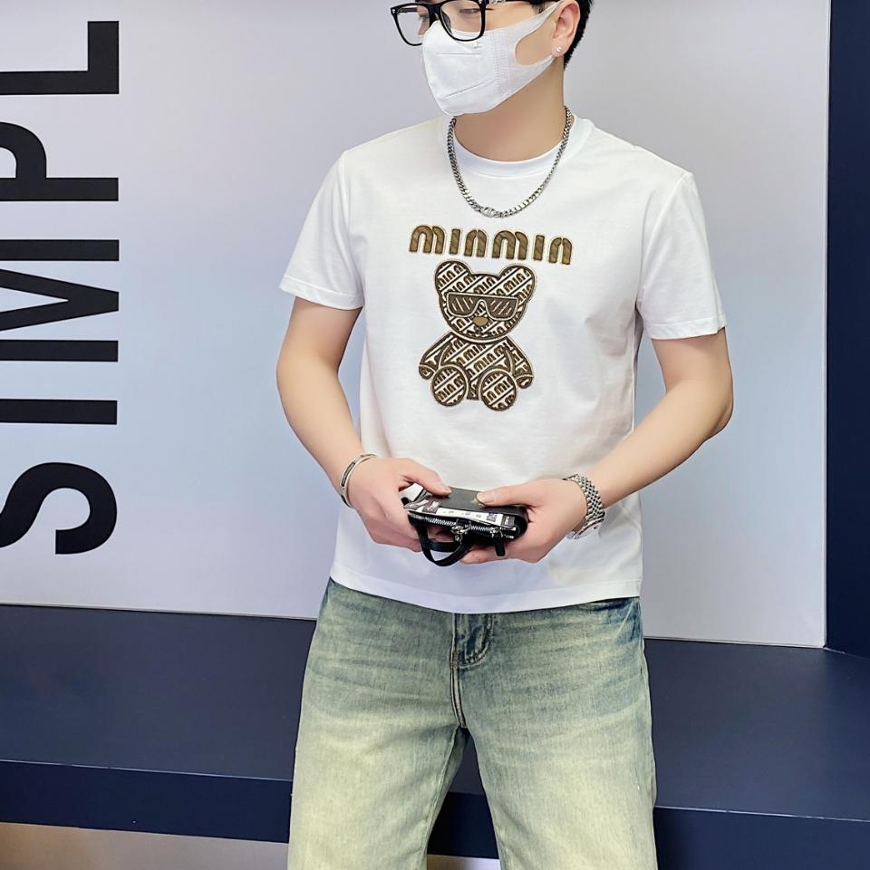 商标已注册2025年新款短袖T恤 3019 TX3001 P75 真模 白色图片