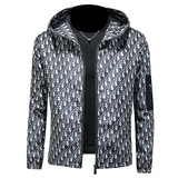 2026年新款连帽休闲夹克钱塘3019-JK9298P165镂空，男装夹克，钱塘6016-1(原3019)