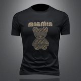 商标已注册2025年新款短袖T恤3019TX3001P75镂空白色，男装T恤，钱塘6016-1(原3019)