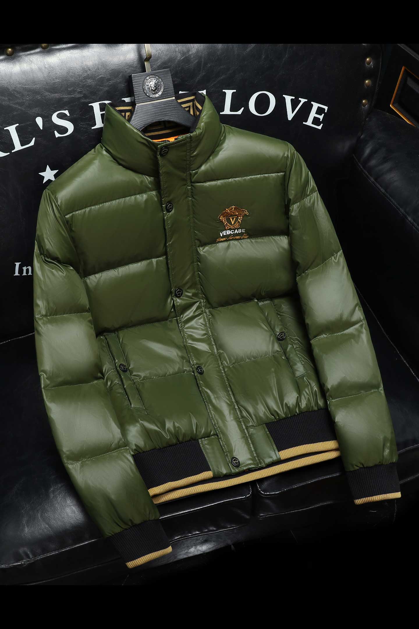 Y9812P3302025高端冬季90%白鸭绒绣花立领羽绒服沙发375，男装羽绒服，钱塘6016-1(原3019)