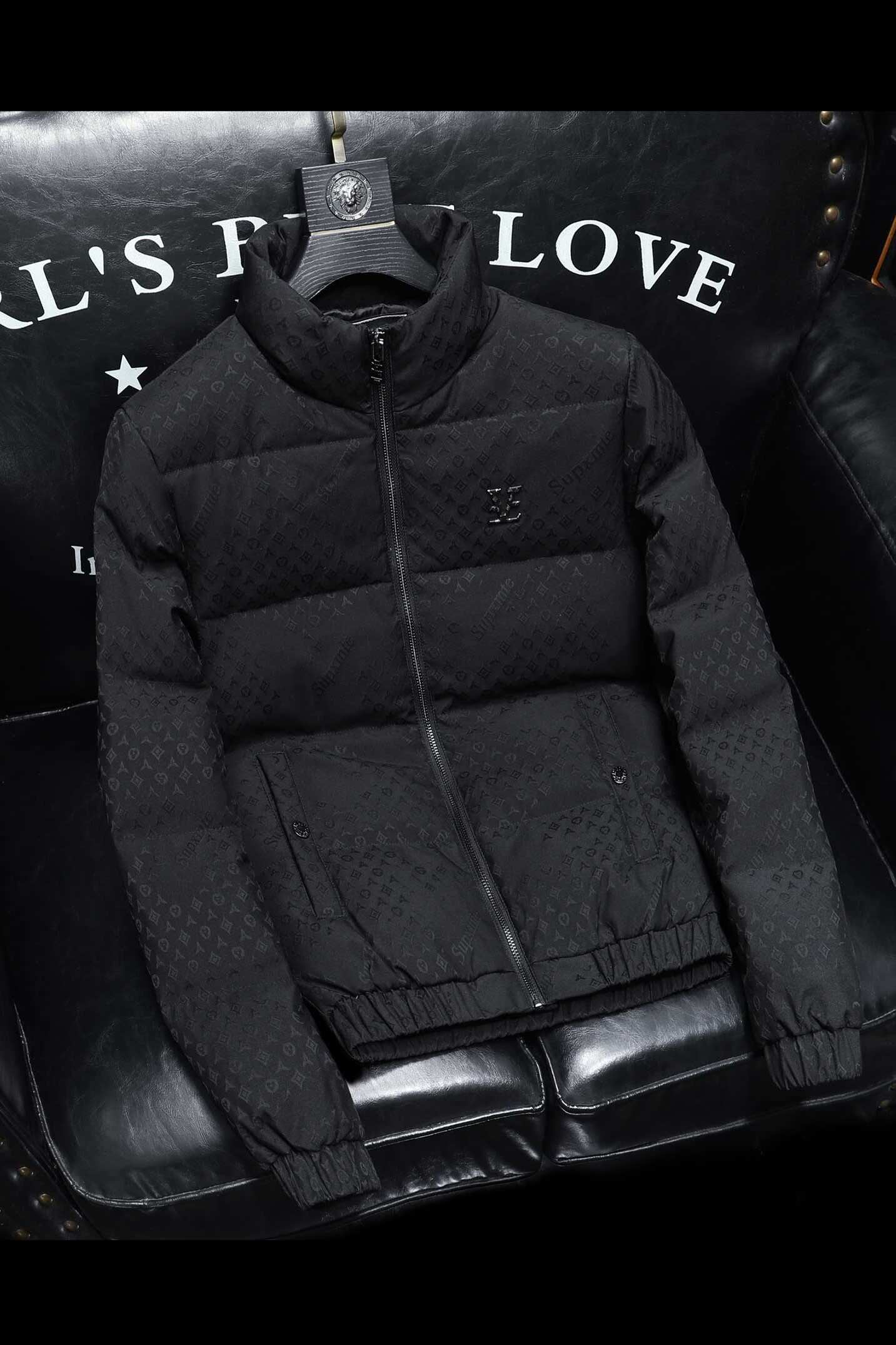 Y9560P3302024高端冬季90%白鸭绒提花立领羽绒服沙发385,男装羽绒服,钱塘6016-1(原3019)