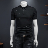 2025年新款短袖POLO衫钱塘3019-PL5122P75假模，男装T恤，钱塘6016-1(原3019)