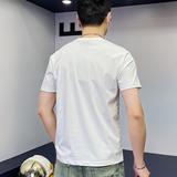 商标已注册2025年新款短袖T恤钱塘3019TX3010P75真模，男装T恤，钱塘6016-1(原3019)