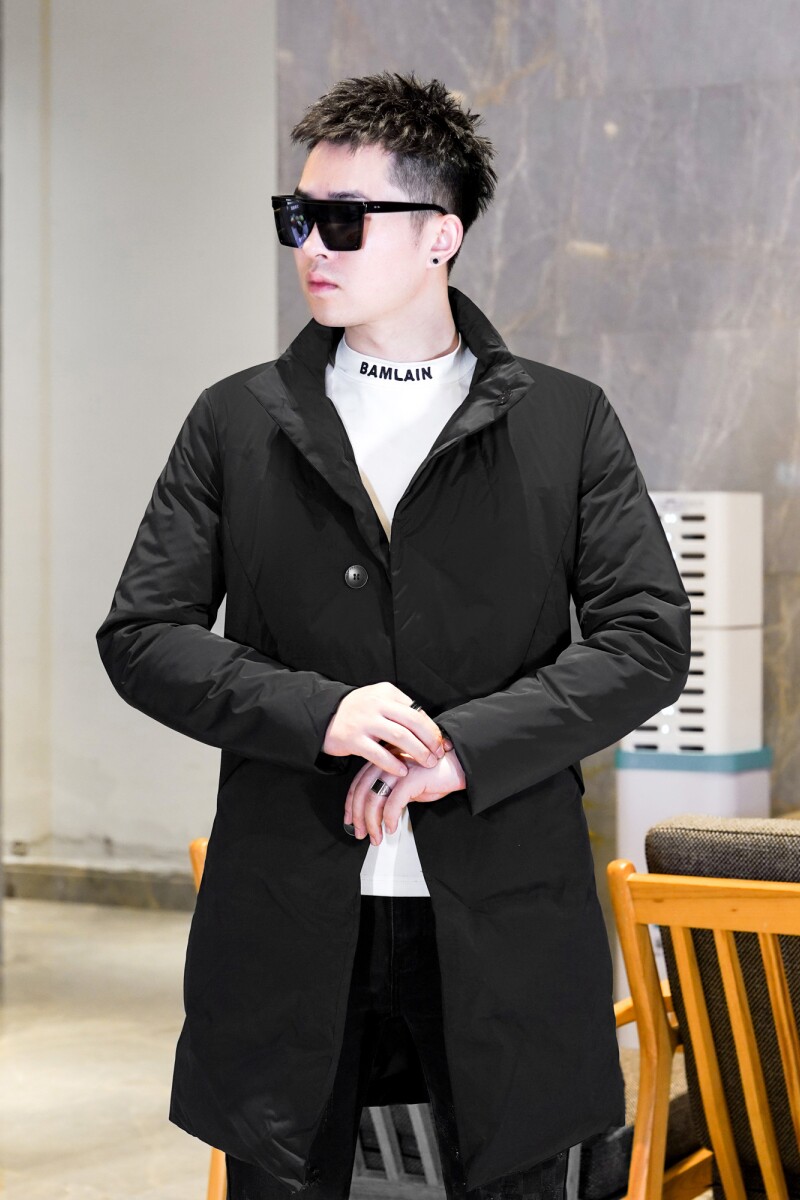 Y9919P2802024高端冬季90%白鸭绒中长款羽绒服真模,男装羽绒服,钱塘6016-1(原3019)