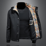 2026年新款连帽休闲夹克钱塘3019-JK9306P155镂空，男装夹克，钱塘6016-1(原3019)