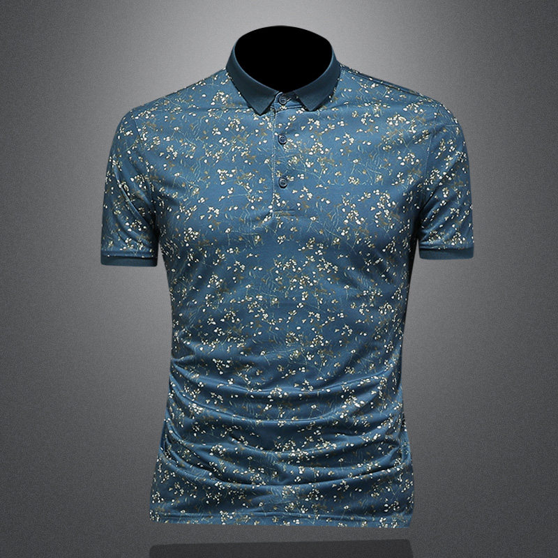 2026年新款短袖POLO衫钱塘3019PL3088P68镂空，男装T恤，钱塘6016-1(原3019)