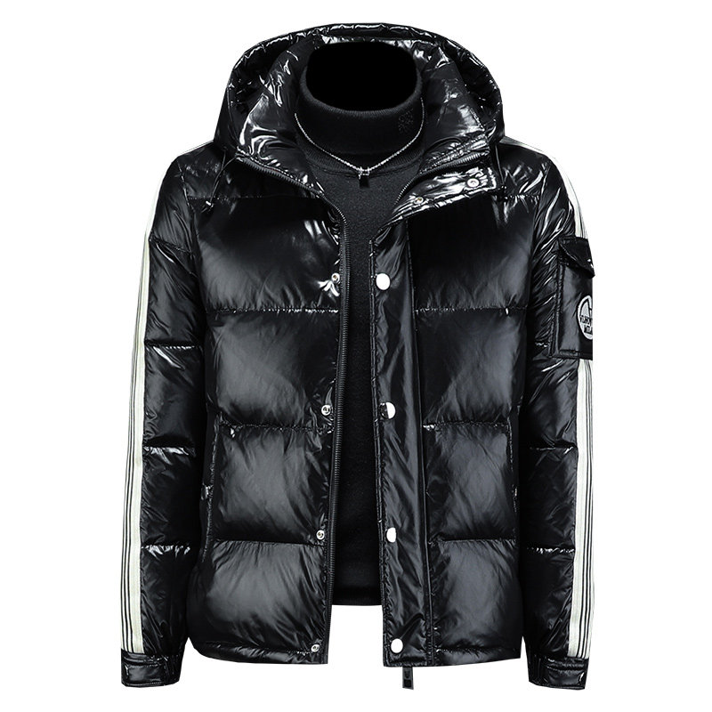 Y9861P3502025高端冬季90%白鸭绒亮面连帽羽绒服假模385，男装羽绒服，钱塘6016-1(原3019)