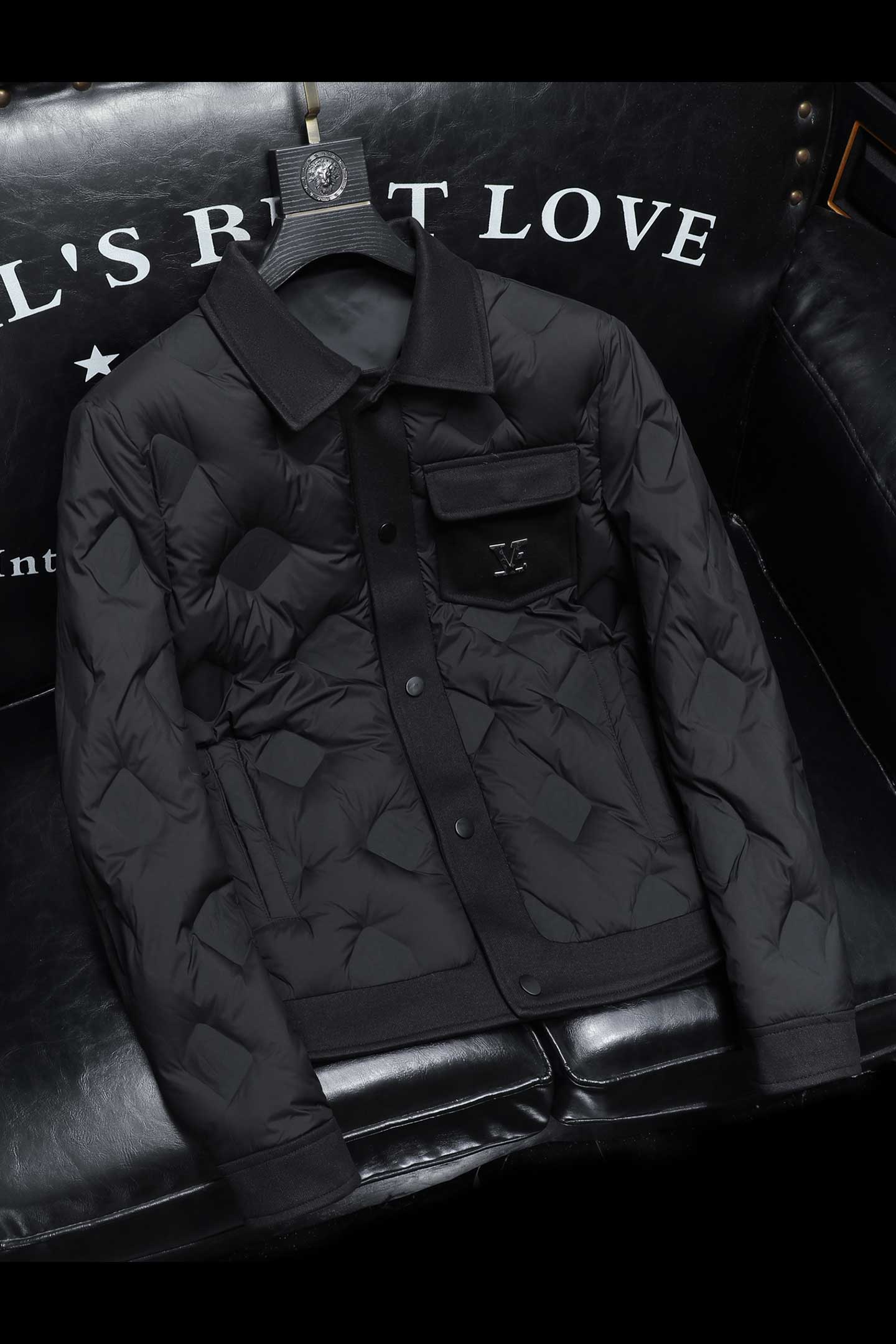Y8989P3252025高端冬季90%白鸭绒翻领暗花羽绒服沙发375,男装羽绒服,钱塘6016-1(原3019)