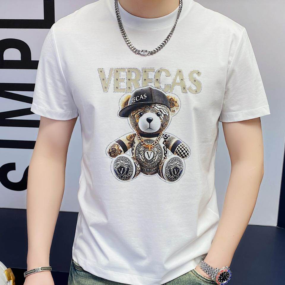 2025年新款短袖T恤钱塘3019TX3008P75真模,男装T恤,钱塘6016-1(原3019)