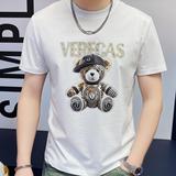 2025年新款短袖T恤钱塘3019TX3008P75真模，男装T恤，钱塘6016-1(原3019)